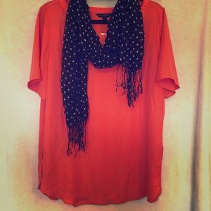 HP ⭐️ *NWT* { Banana Republic } Coral Blouse